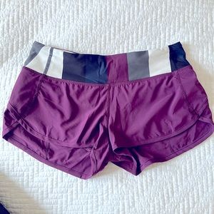Lululemon Speed Shorts size 4